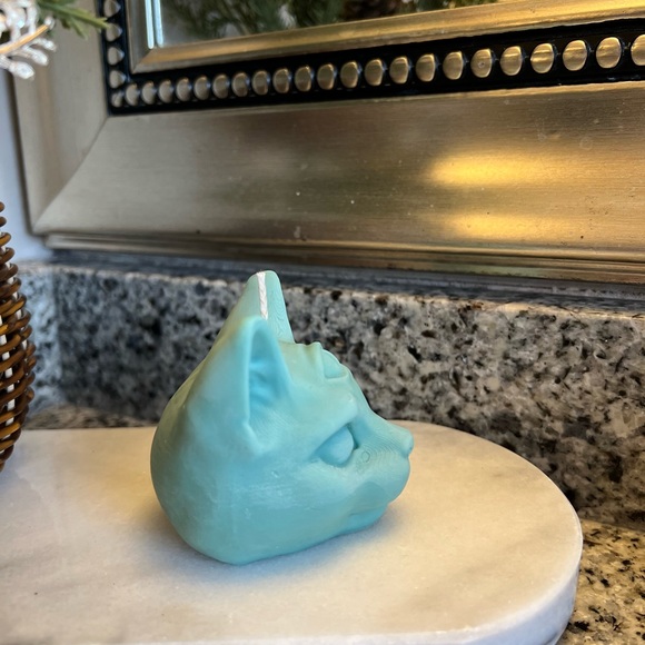 Third Eye Cat Candle- Grapefruit Mint - Picture 4 of 5